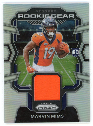 Marvin Mims 2023 Panini Prizm Rookie Gear Patch Relic #RG-MMS