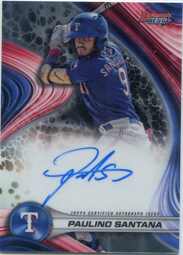 Paulino Santana 2024 Bowman's Best Autographed RC #B24-PSA