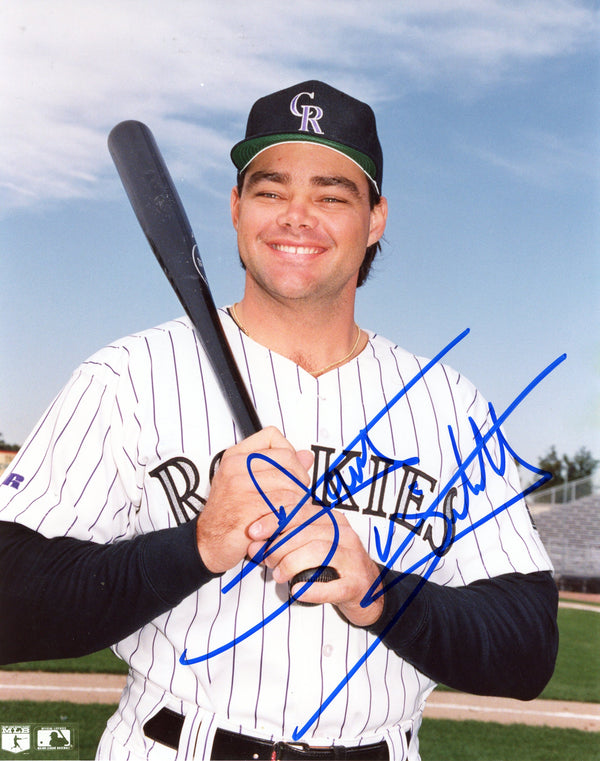 Dante Bichette Autographed 8x10