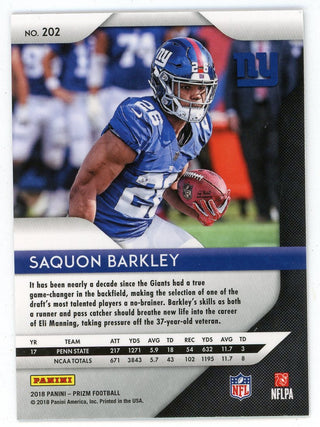 Saquan Barkley 2018 Panini Prism #202