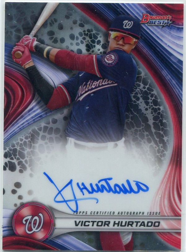 Victor Hurtado 2024 Bowman's Best Autographed RC #B24-VH