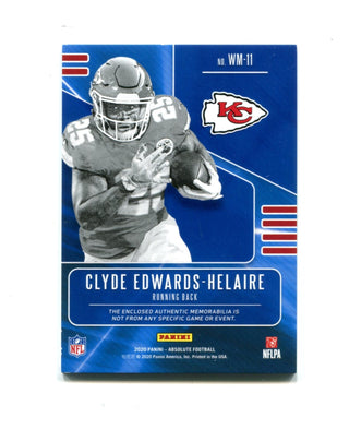 Clyde Edwards- Helaire 2020 Panini War Room #WM-11 146/199 Card