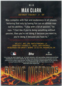 Max Clark 2024 Bowman Chrome Rising Infernos RC #RI-8