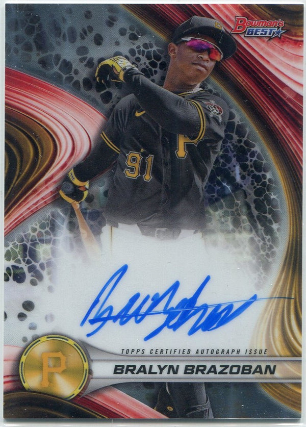 Bralyn Brazoban 2024 Bowman's Best Autographed RC #B24-BB