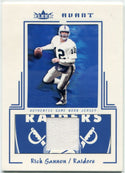 Rich Gannon 2003 Fleer Avant Jersey Card #AGW-20 34/250