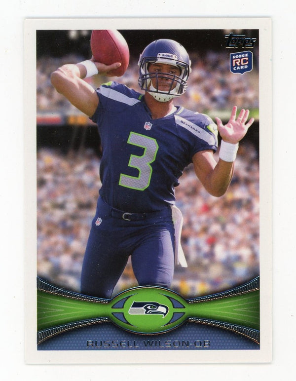 Russell Wilson 2012 Topps Rookie #165 Card