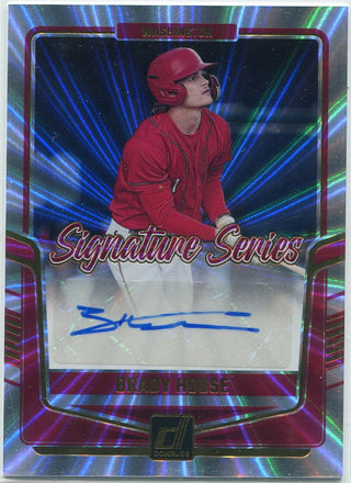 Brady House 2024 Panini Donruss Signature Series Autographed RC #SS-BH