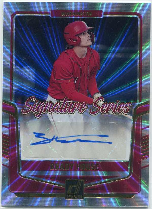 Brady House 2024 Panini Donruss Signature Series Autographed RC #SS-BH