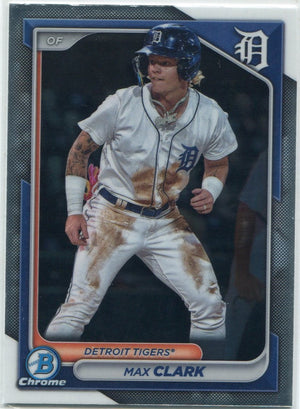 Max Clark 2024 Bowman Chrome Prospect RC BCP-74
