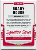Brady House 2024 Panini Donruss Signature Series Autographed RC #SS-BH