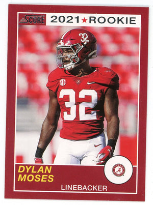 Dylan Moses 2021 Panini Chronicles Score Draft Picks Card #51