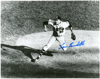 Lou Burdette Autographed 8x10 Photo