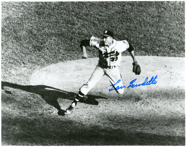 Lou Burdette Autographed 8x10 Photo
