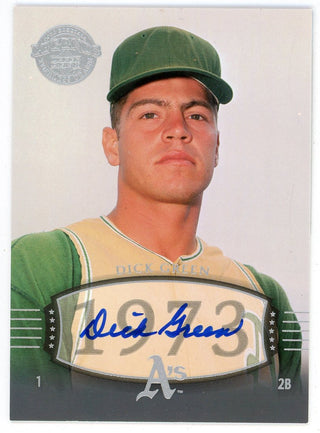 Dick Green 2004 Upper Deck Autographed Timeless Teams #89
