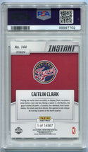 Caitlin Clark 2024 - 2025 Panini Instant RC #144 PSA Graded 10