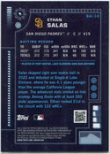 Ethan Salas 2024 Bowman Chrome Bowman AI Card #BAI-14