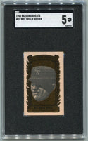 Wee Willie Keeler 1963 Bazooka Greats Card #31 SGC Graded 5