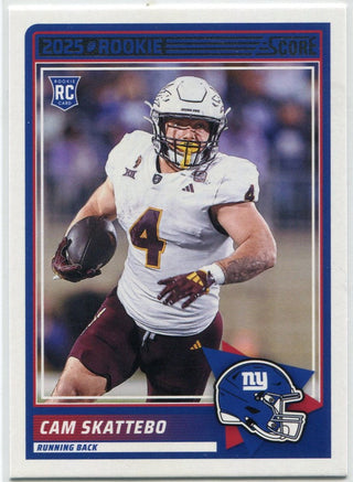 Cam Skattebo 2025 Panini Score RC #1