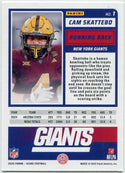 Cam Skattebo 2025 Panini Score RC #1