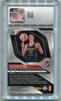 Caitlin Clark 2024 Panini Prizm WNBA Orange Velocity Prizm RC #145 CGC Graded 9