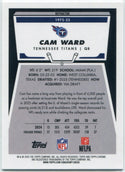 Cam Ward 2025 Topps Chrome 1975 Throwback Refractor RC #1975-33