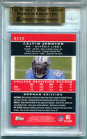 Calvin Johnson 2007 Bowman Chrome #BC75 BGS 9.5 Card