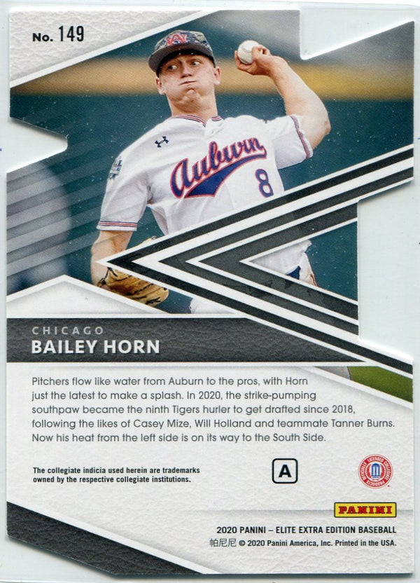Bailey Horn 2020 Panini Elite Extra Edition Prime Numbers Die-Cut RC #149 7/12