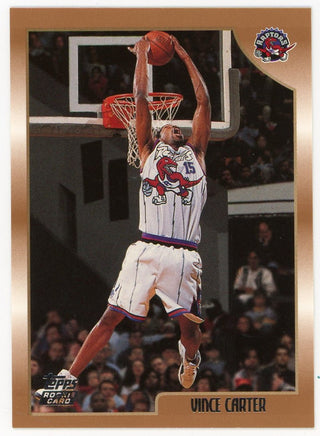 Vince Carter 1999 Topps Rookie Card # 199