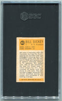 Bill Dickey 1963 Bazooka Greats Card #40 SGC Graded 4