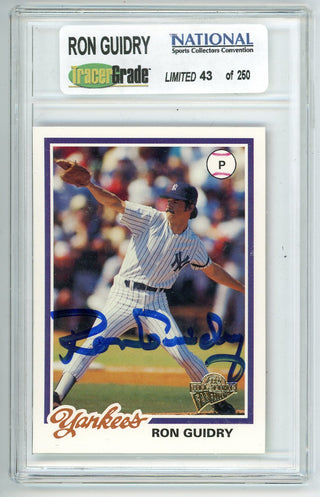 Ron Guidry Autographed 2003 Topps #118