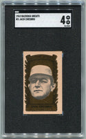 Jack Chesbro 1963 Bazooka Greats #3 SGC Graded 4