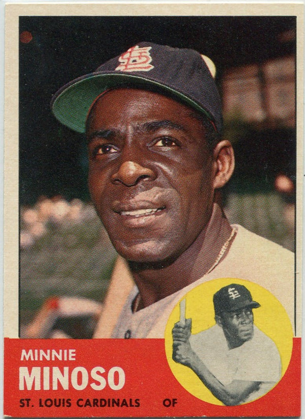 Minnie Minoso 1963 Topps Baseball Card #190