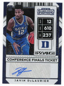 Javin DeLaurier 2020 Panini Contenders Draft Picks Rookie Card #138