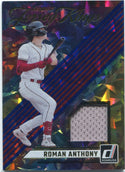 Roman Anthony 2024 Panini Donruss Prospect Jersey Kings Blue Cracked Ice Jersey RC #PJK-RA