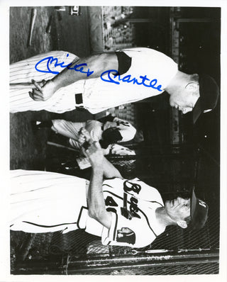 Mickey Mantle Autographed 8x10 Photo