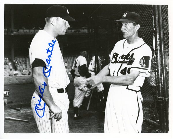 Mickey Mantle Autographed 8x10 Photo