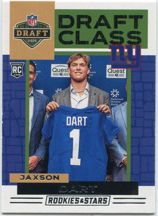 Jaxson Dart 2025 Panini Rookies & Stars Draft Class RC #17