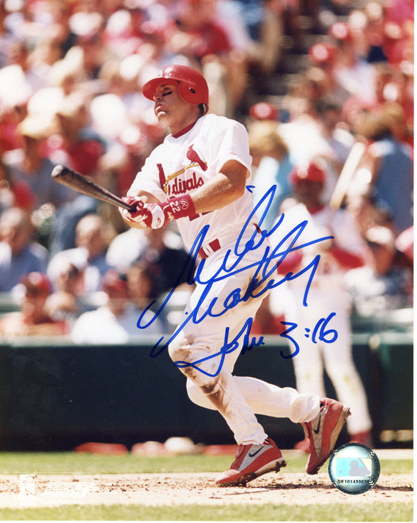 Mike Matheny Autographed 8x10 Photo