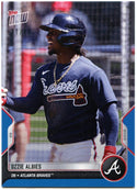 Ozzie Albies 2022 Topps Now Blue Parallel Card #OD-229 20/49