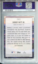 Bobby Witt Jr. 2022 Topps Update Series Home Field Advantage Rookie Card (PSA 9)