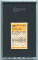 Wilbert Robinson 1963 Bazooka Greats Card #27 SGC Graded 5
