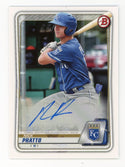 Nick Pratto 2020 Topps Certified Autograph Issue #PA-NP Card