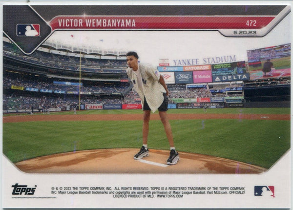 Victor Wembanyama 2023 Topps Now RC #472
