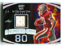 Jerry Rice Leaf A numbers game Jersey Card 2/2 #ANG20