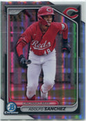 Adolfo Sanchez 2024 Bowman Draft Chrome Refractor RC #BDC-119