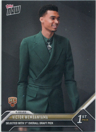 Victor Wembanyama 2023 Topps Now RC #D-1