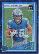 Isaac TeSlaa 2025 Panini Donruss Optic Rated Rookie Purple Shock Prizm RC #219