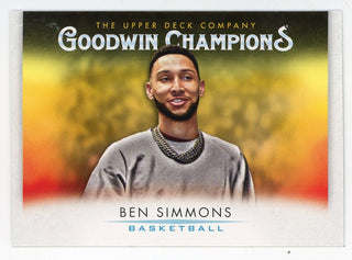 Ben Simmons 2021 Upper Deck Goodwins Champions #80