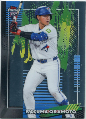 Kazuma Okamoto 2026 Topps Finest Common RC #34