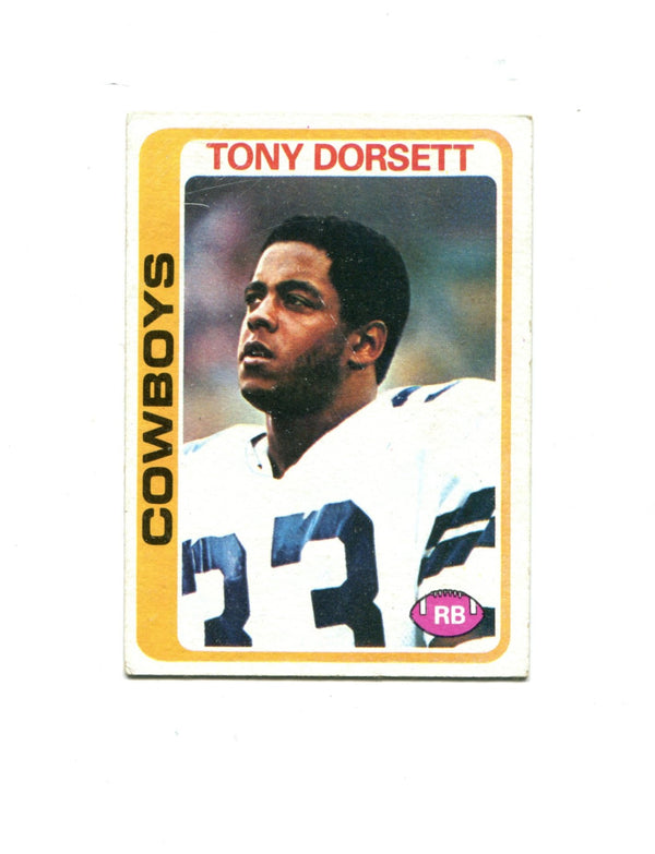 Tony Dorsett 1978 Topps #315 Card